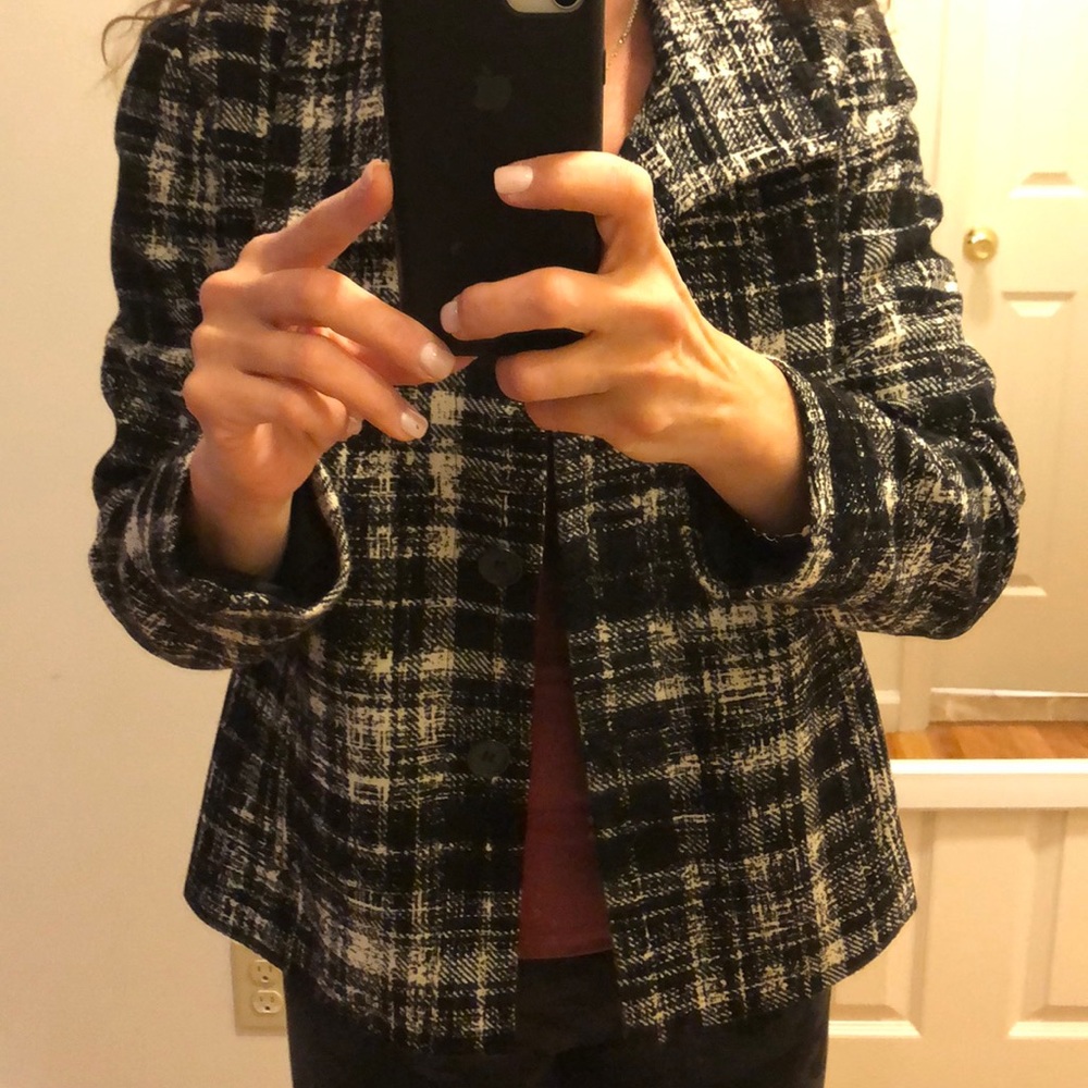 ANN TAYLOR WOOL BLAZER